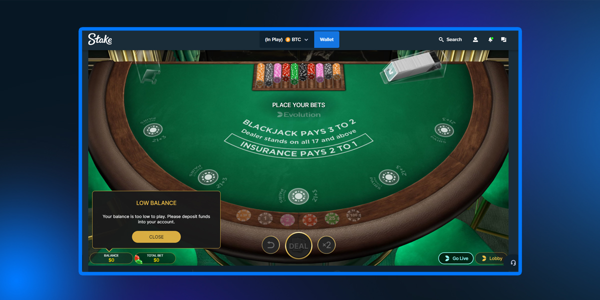 How to Start Playing Blackjack step 6