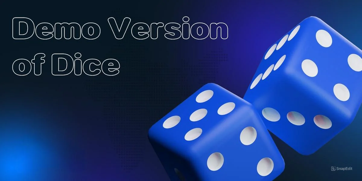 Demo version of the online game Dice at Stake Casino
