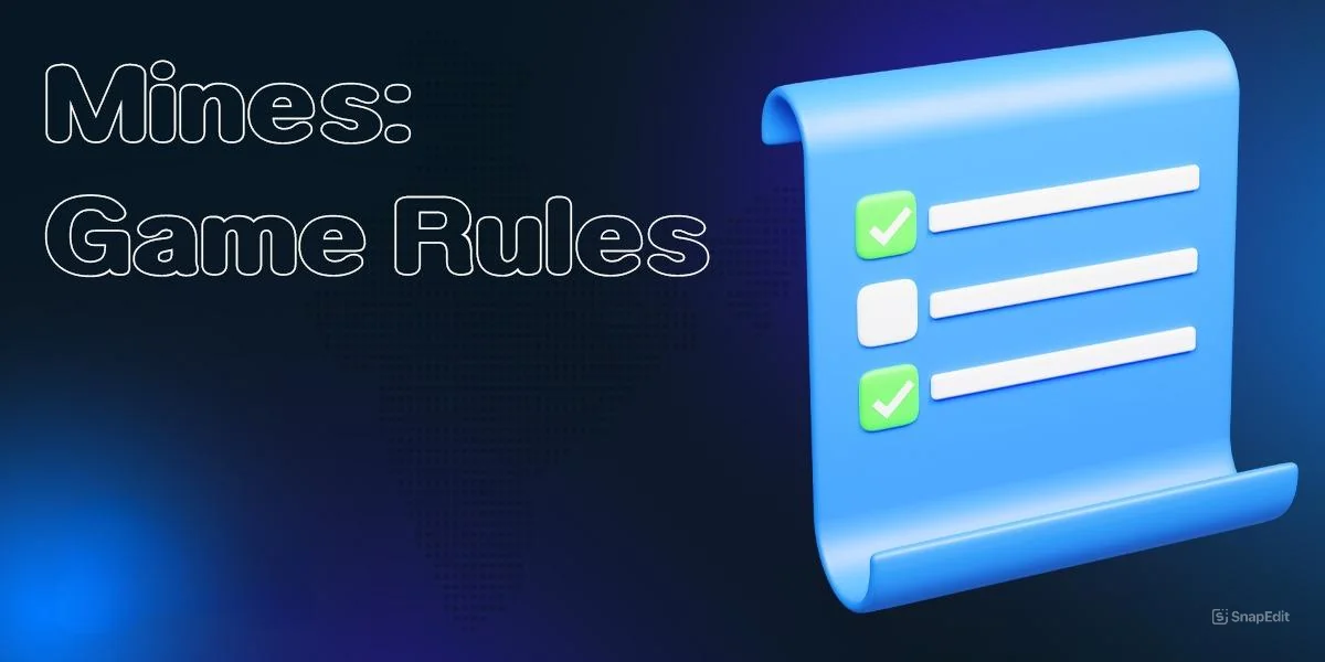 Basic rules of Mines at Stake casino site
