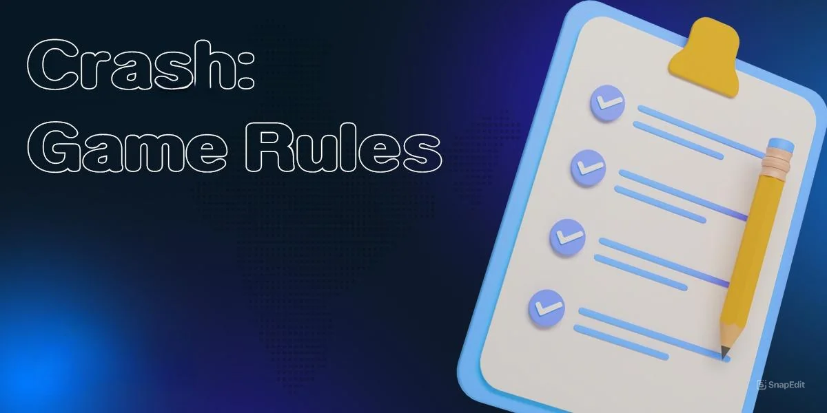 Basic rules of Crash at Stake casino site