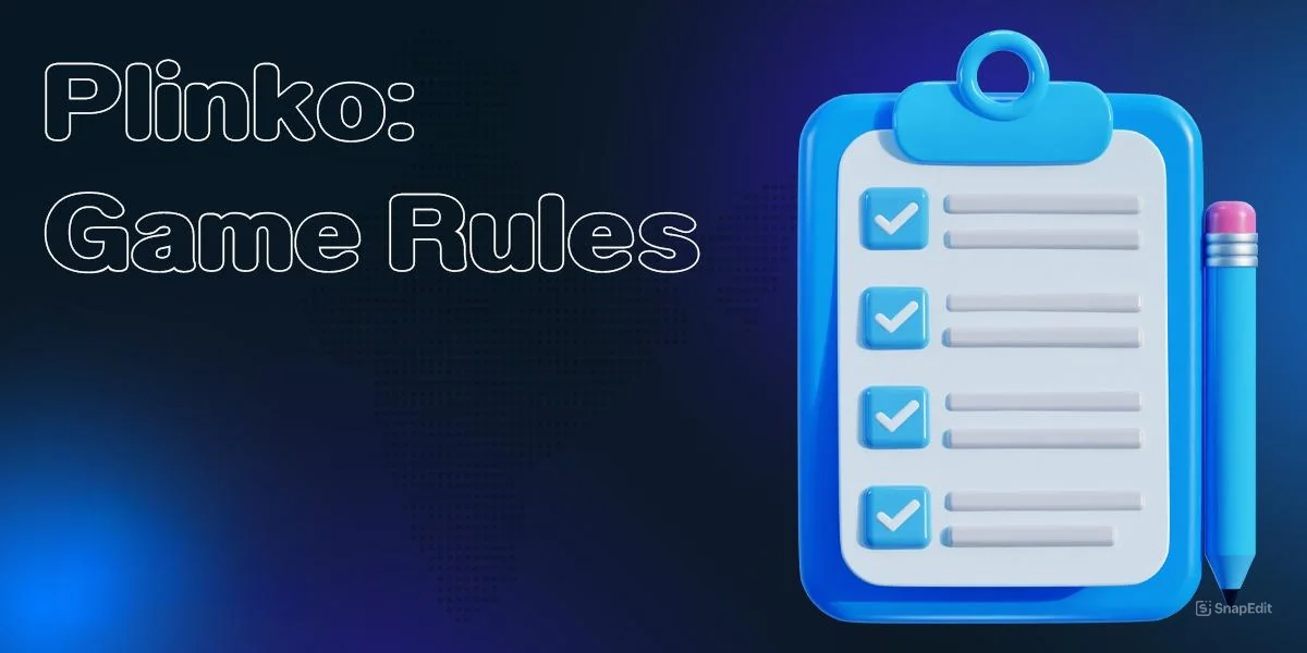 Basic rules of Plinko game on the site of online casino Stake