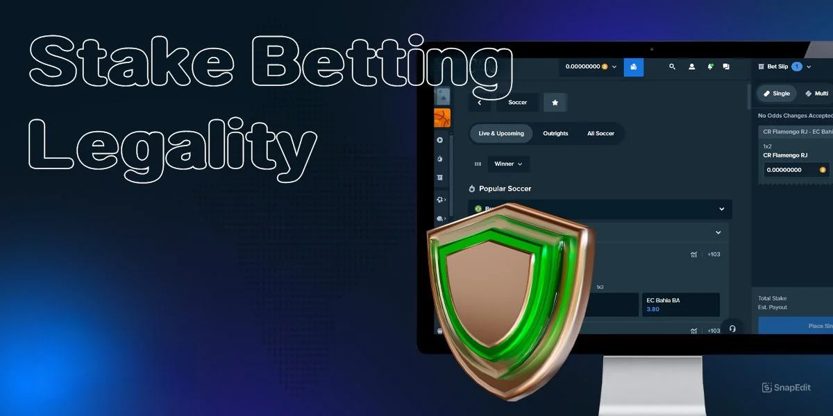 Legality and safety of online bookmaker Stake India