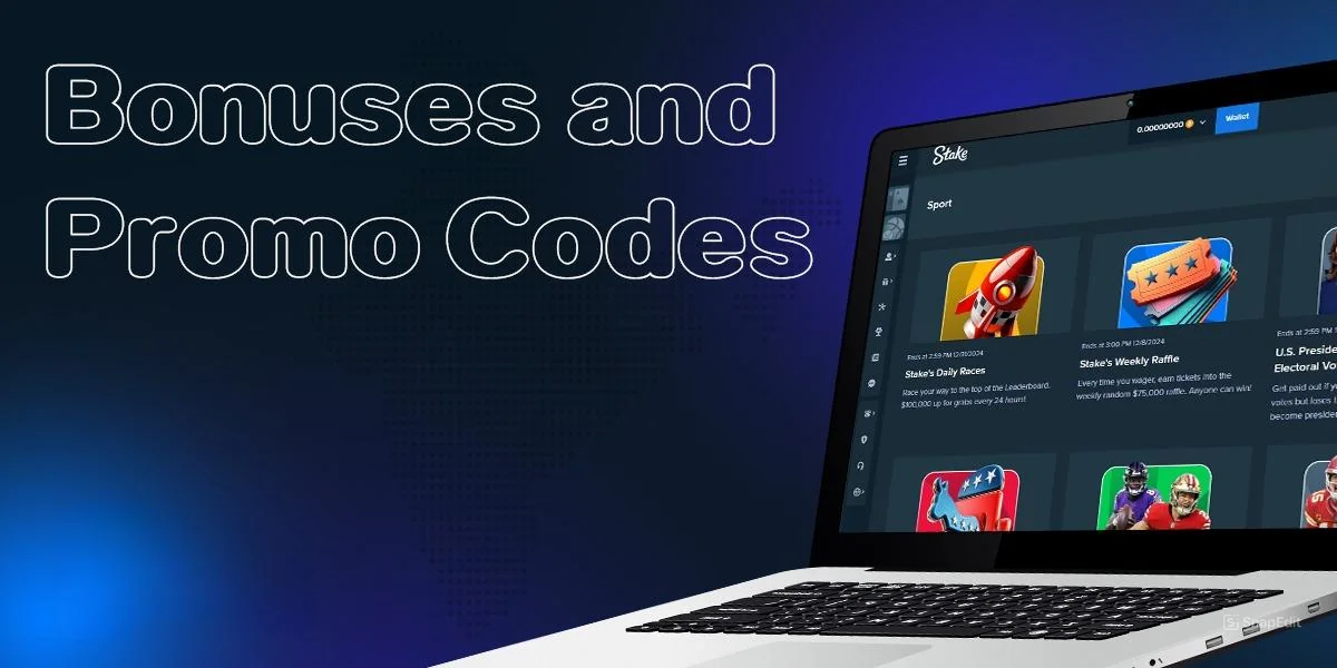 Bonuses and promo codes for sports betting fans at Stake 2024