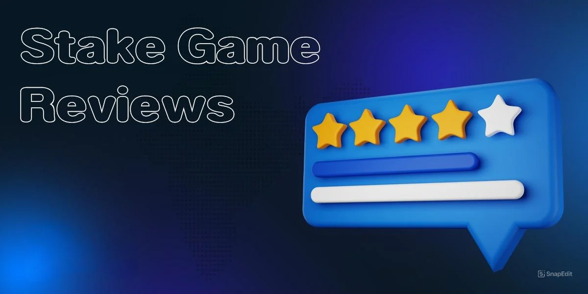 Reviews of Stake games from real users 
