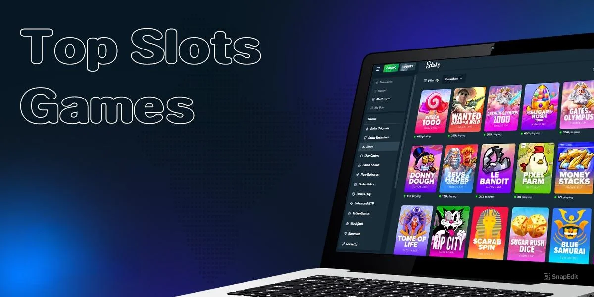 Best slots for Stake casino users from India
